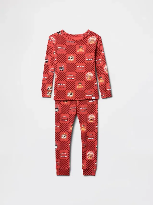 Conjunto de pijama de algodón cepillado orgánico «Cars» de GAP × Disney para Bebé y Niño
