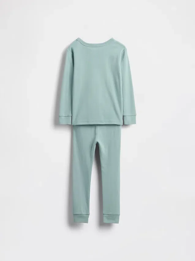 Conjunto de pijama de algodón cepillado orgánico de Star Wars para Bebé y Niño