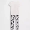 Conjunto de pijama de algodón orgánico cepillado GAP × Disney para Bebé y Niño