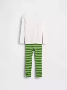 Conjunto de pijama de algodón orgánico cepillado GAP × Disney para Bebé y Niño