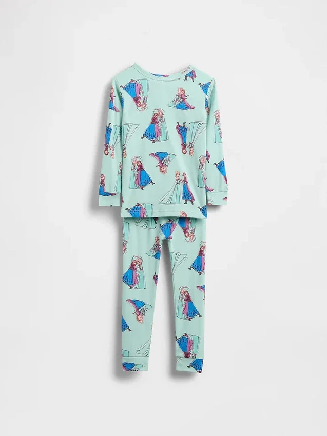 Conjunto de pijama de algodón orgánico cepillado GAP × Disney para Bebé y Niño