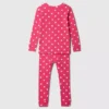 Conjunto de pijama de algodón orgánico cepillado para bebés y niños