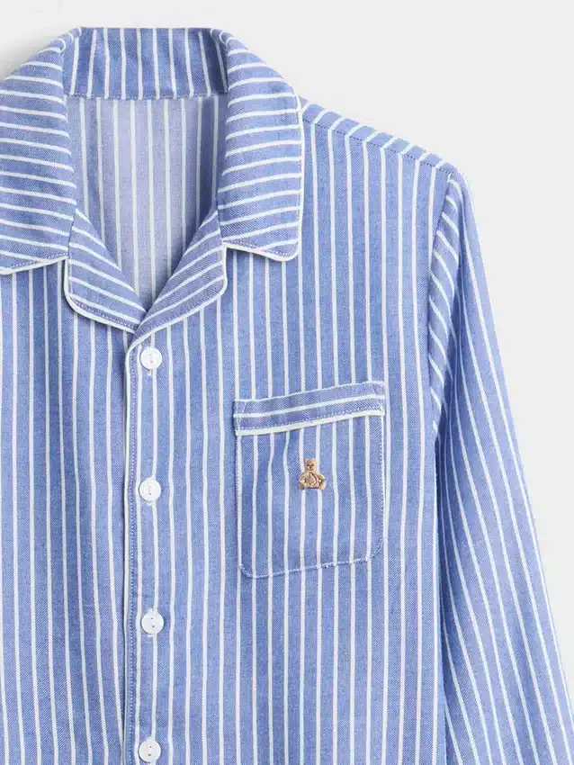 Conjunto de pijama de franela reciclada para niños