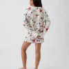Conjunto de pijama de pantalones cortos de Snoopy reciclado para niños