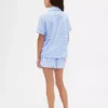 Conjunto de pijama de pantalones cortos reciclado para niños