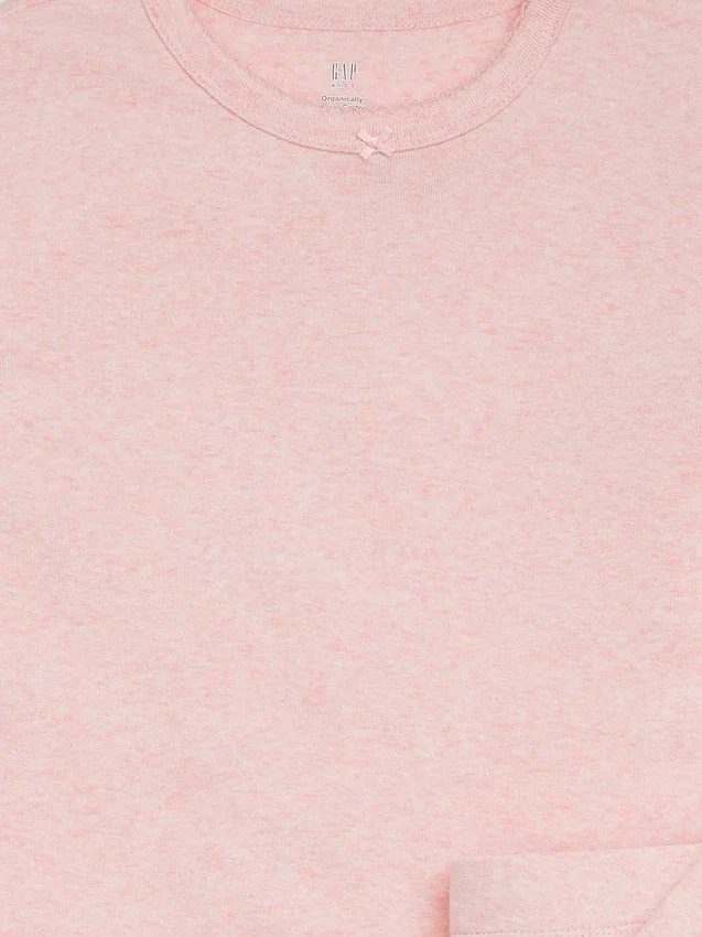 Conjunto de pijama infantil de algodón orgánico