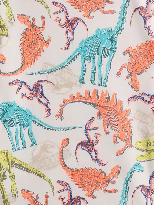 Conjunto de pijama infantil de algodón orgánico cepillado