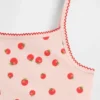 Conjunto de pijama infantil de algodón orgánico cepillado con camiseta sin mangas y pantalones cortos