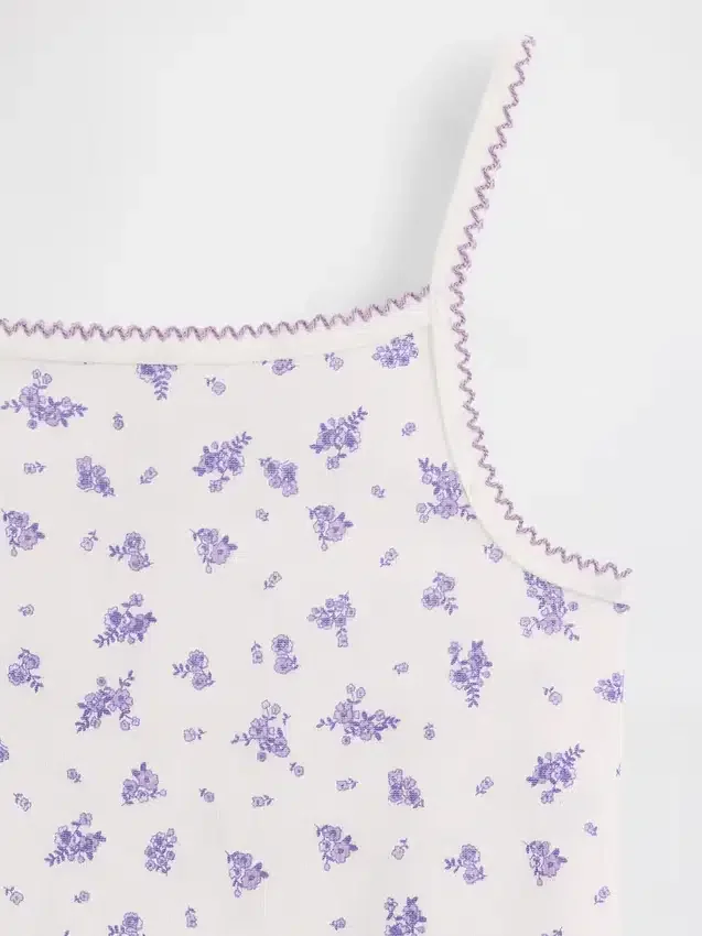 Conjunto de pijama infantil de algodón orgánico cepillado con camiseta sin mangas y pantalones cortos
