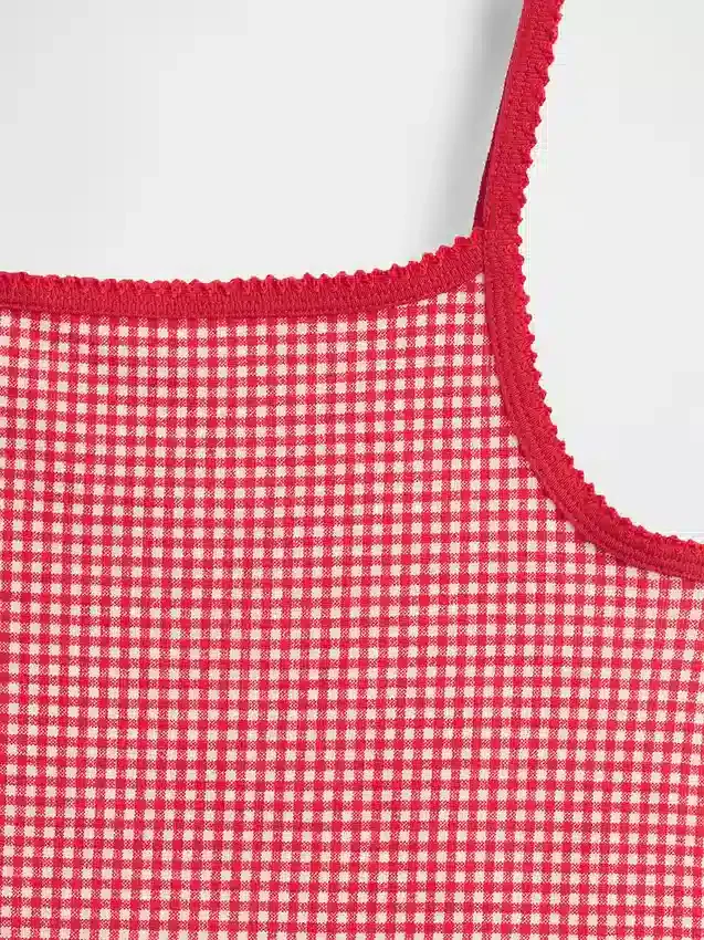 Conjunto de pijama infantil de algodón orgánico cepillado con camiseta sin mangas y pantalones cortos