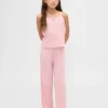 Conjunto de pijama infantil de punto pointelle reciclado