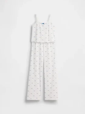 Conjunto de pijama infantil de punto pointelle reciclado