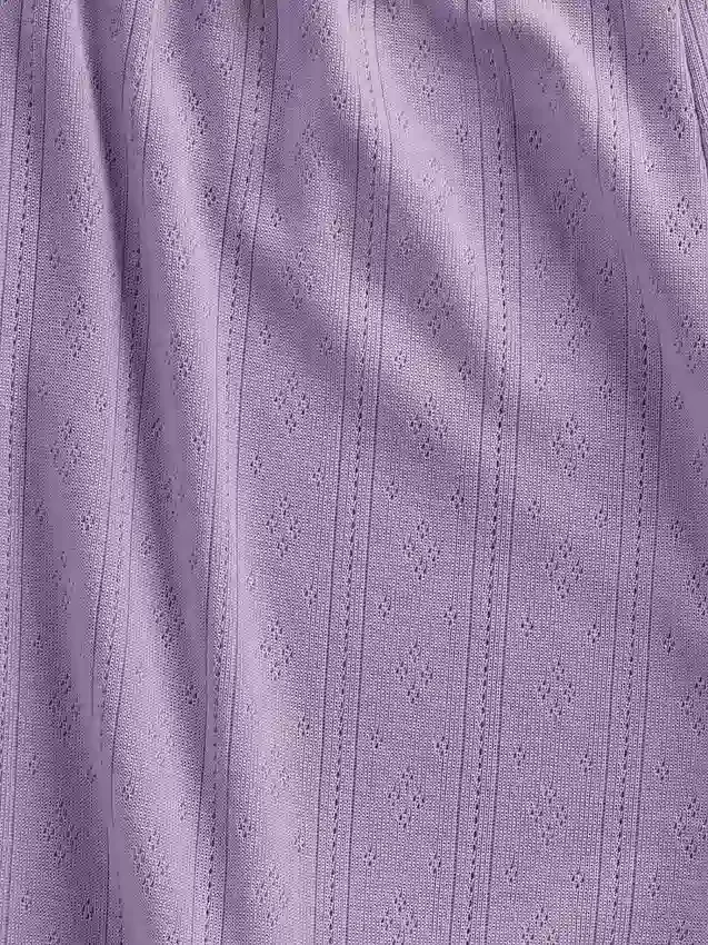 Conjunto de pijama infantil de punto pointelle reciclado