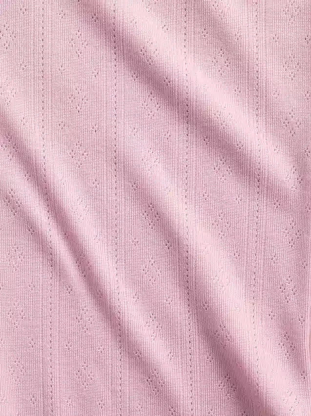 Conjunto de pijama infantil de punto pointelle reciclado