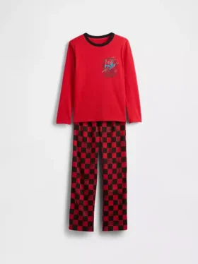 Conjunto de pijama infantil de Spider-Man de Marvel fabricado con tejido reciclado