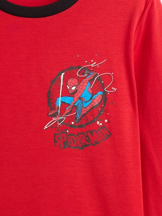 Conjunto de pijama infantil de Spider-Man de Marvel fabricado con tejido reciclado