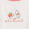 Conjunto de pijama infantil de Winnie the Pooh con camiseta de punto acanalado reciclado y pantalones cortos