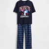 Conjunto de pijama infantil Snoopy reciclado