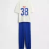 Conjunto de pijama oversize reciclado de Superman para niños