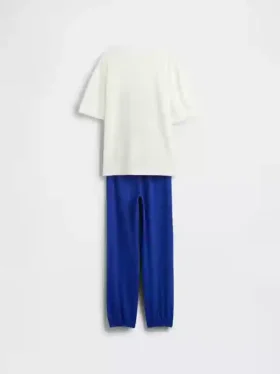 Conjunto de pijama oversize reciclado de Superman para niños