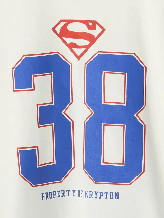 Conjunto de pijama oversize reciclado de Superman para niños