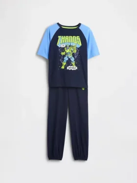 Conjunto de pijama para niños de Marvel con pantalones jogger reciclados
