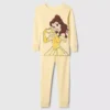 Conjunto de pijama «Princess» de algodón orgánico cepillado de GAP × Disney Baby