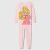 Conjunto de pijama «Princess» de algodón orgánico cepillado de GAP × Disney Baby