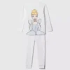 Conjunto de pijama «Princess» de algodón orgánico cepillado de GAP × Disney Baby