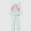 Conjunto de pijama «Princess» de algodón orgánico cepillado de GAP × Disney Baby