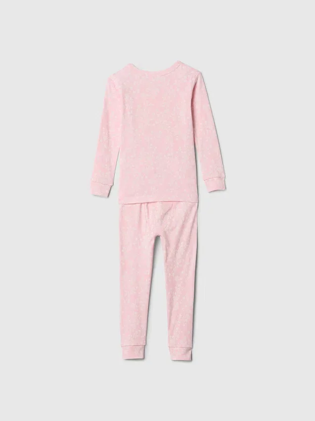 Conjunto de pijama «Princess» de algodón orgánico cepillado de GAP × Disney Baby