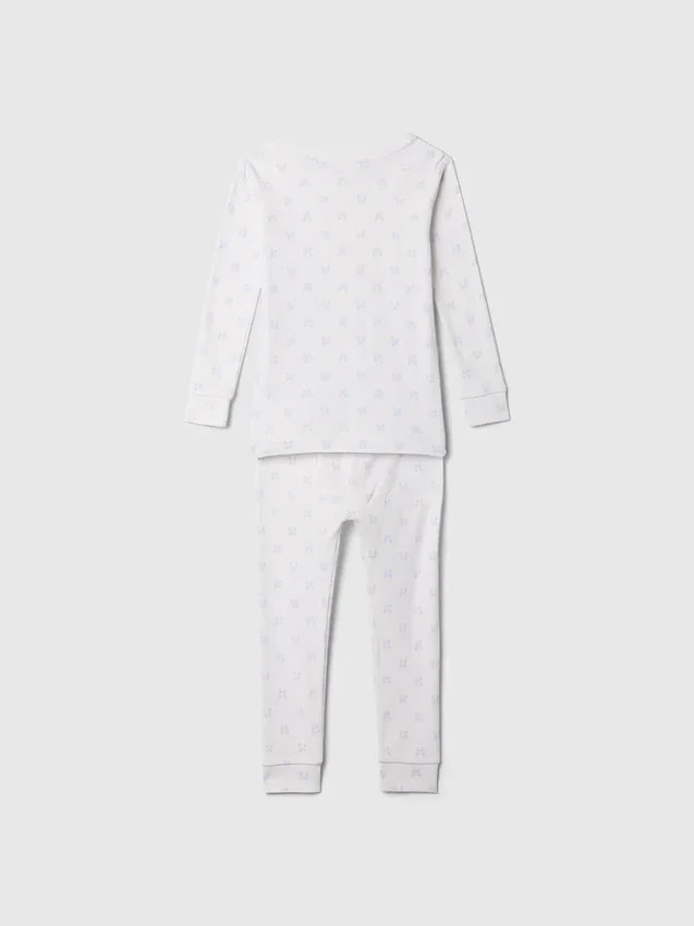 Conjunto de pijama «Princess» de algodón orgánico cepillado de GAP × Disney Baby