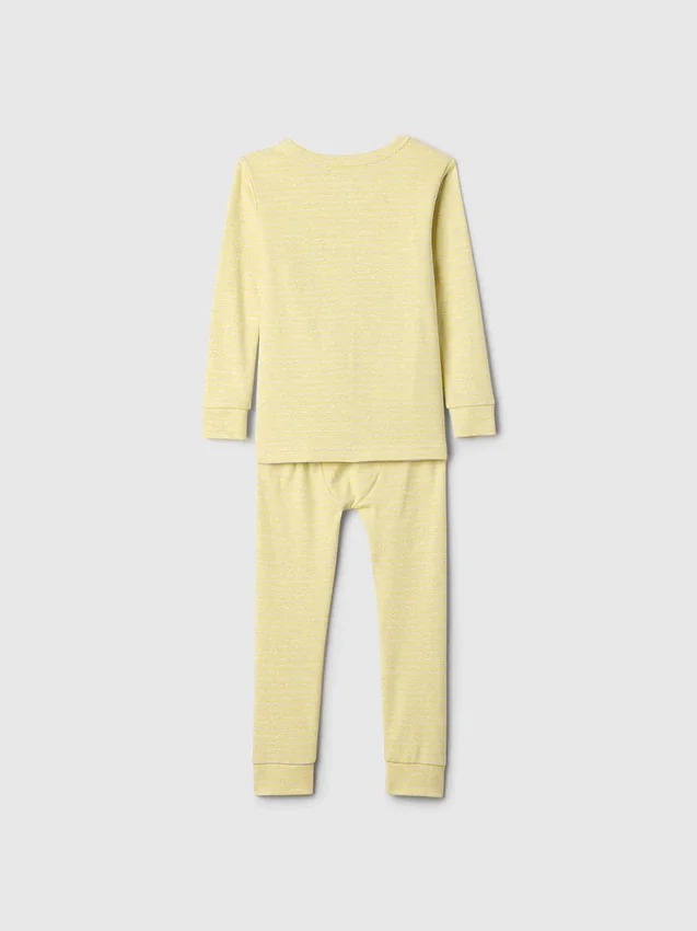 Conjunto de pijama «Princess» de algodón orgánico cepillado de GAP × Disney Baby