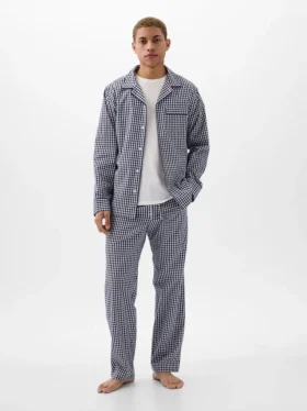 Conjunto de pijamas de popelín para adulto