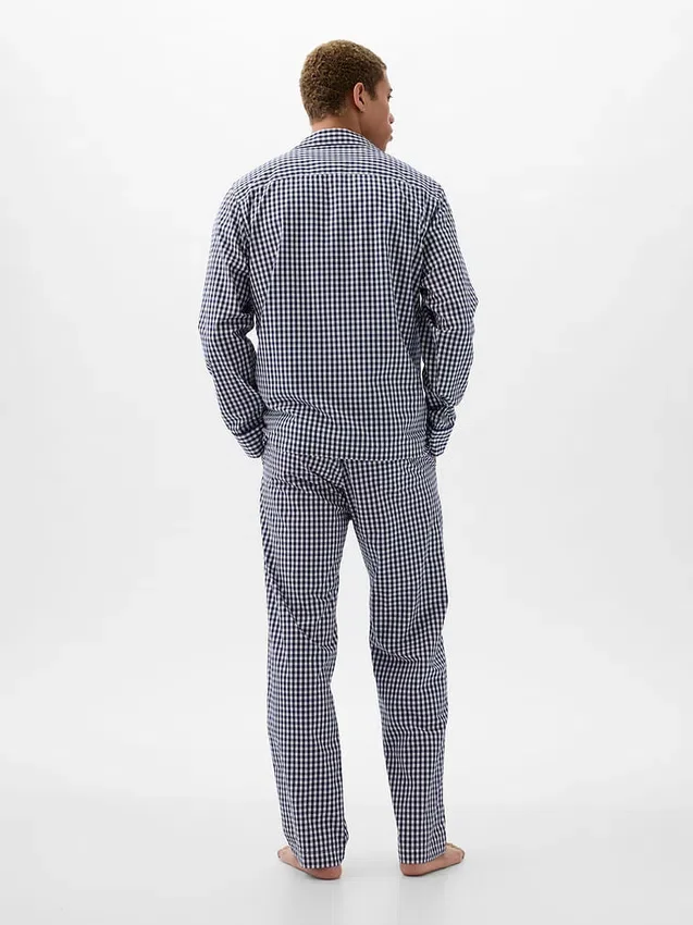 Conjunto de pijamas de popelín para adulto