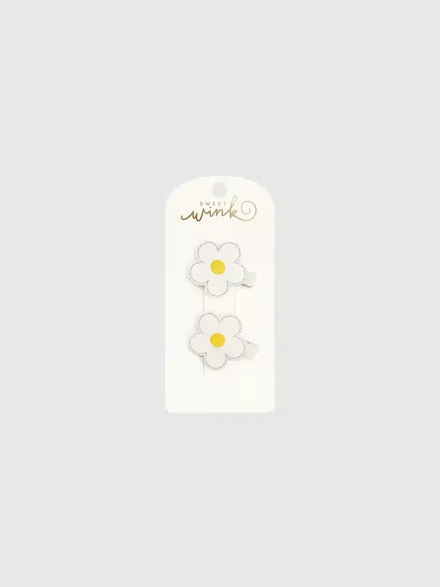 Conjunto de pinzas con margaritas «Sweet Wink»