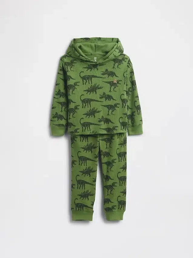 Conjunto de punto de panal para bebés y niños pequeños