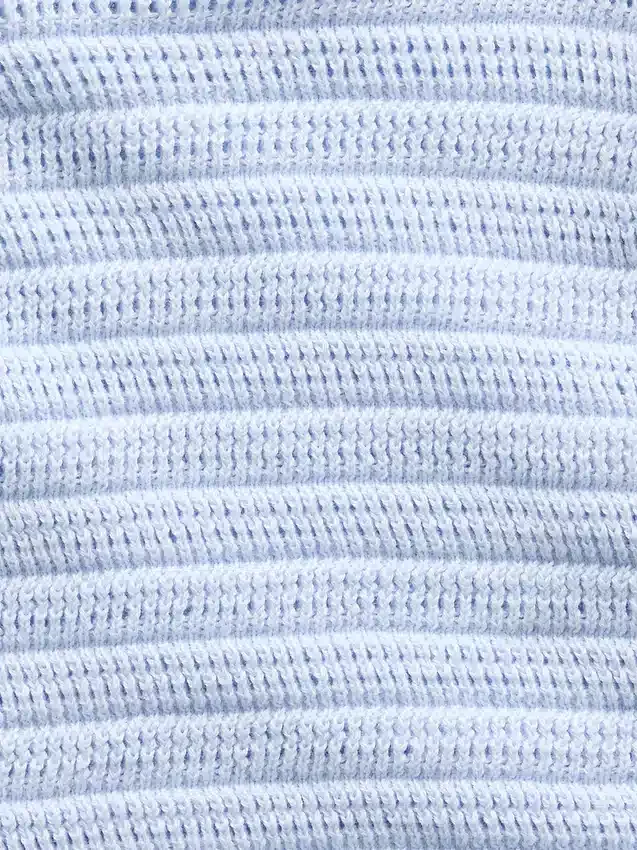 Conjunto de rayas de ganchillo para bebé