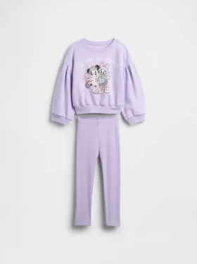 Conjunto de sudadera abullonada GAP × Disney para Bebé y Niño