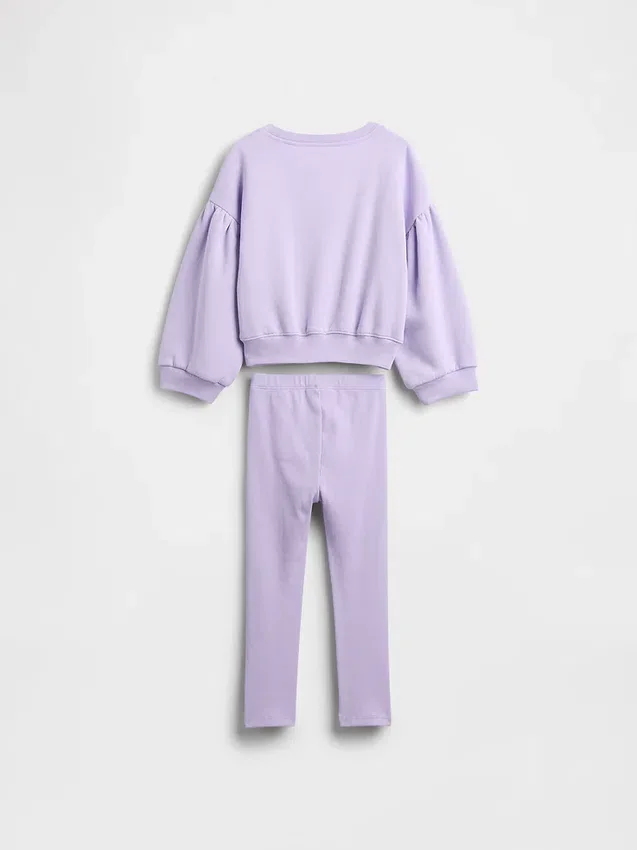 Conjunto de sudadera abullonada GAP × Disney para Bebé y Niño