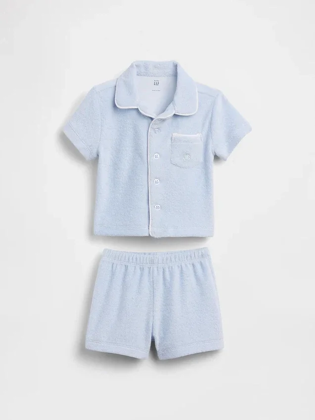 Conjunto de toalla de rizo para bebé