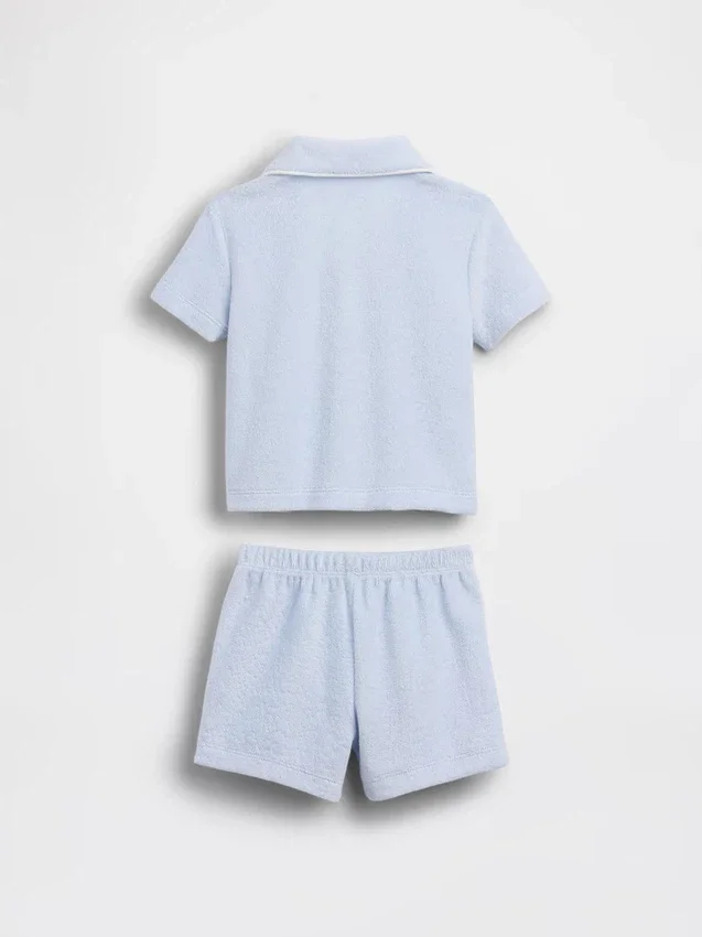 Conjunto de toalla de rizo para bebé