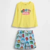 Conjunto de traje de baño con camiseta protectora Marvel para bebés y niños