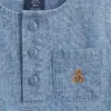 Conjunto de vaqueros con bolsillos para bebé