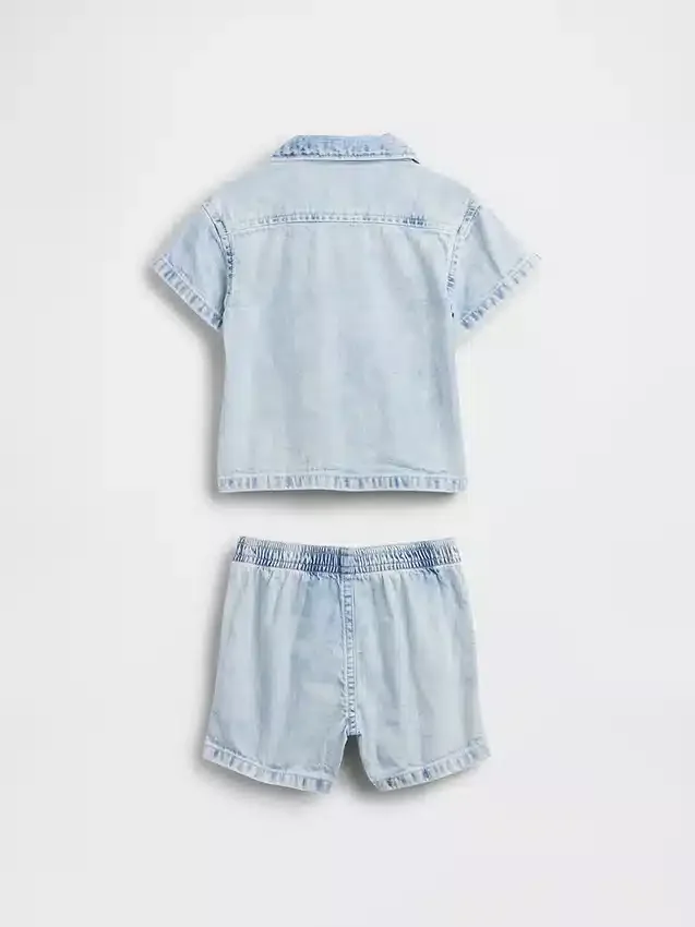 Conjunto de vaqueros para bebé