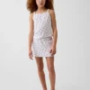 Conjunto infantil de falda-pantalón de rizo