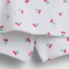 Conjunto infantil de falda-pantalón de rizo