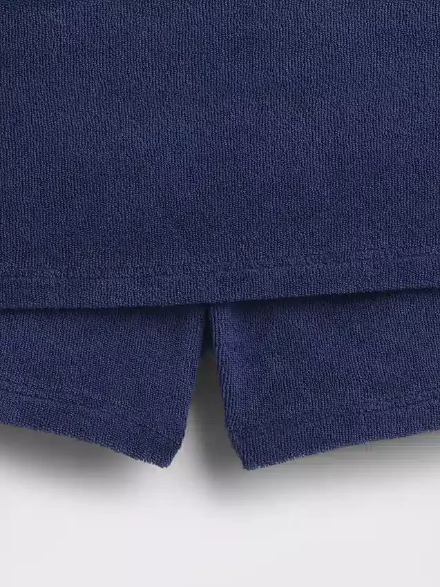 Conjunto infantil de falda-pantalón de rizo