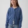 Cárdigan corto y holgado para niños