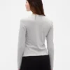 Cárdigan moderno de cuello redondo
